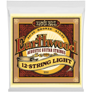 Ernie Ball 2010 Earthwood 80/20 12-Stringed Light